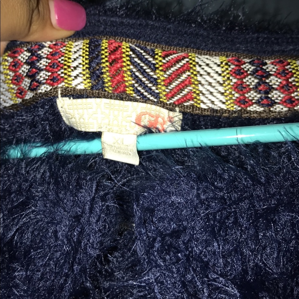 !!!Long, furry cardigan!!!